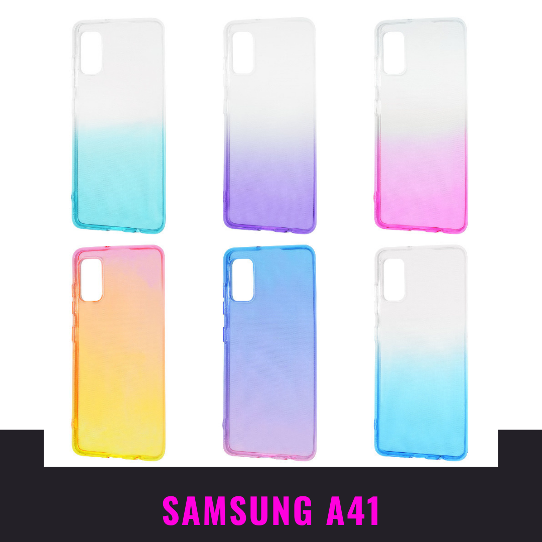 Силикон 0.5 mm Gradient Design Samsung Galaxy A41